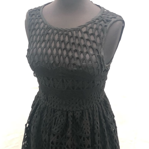 SHEIKE Midi Black Dress Size 8 - Picture 2 of 4